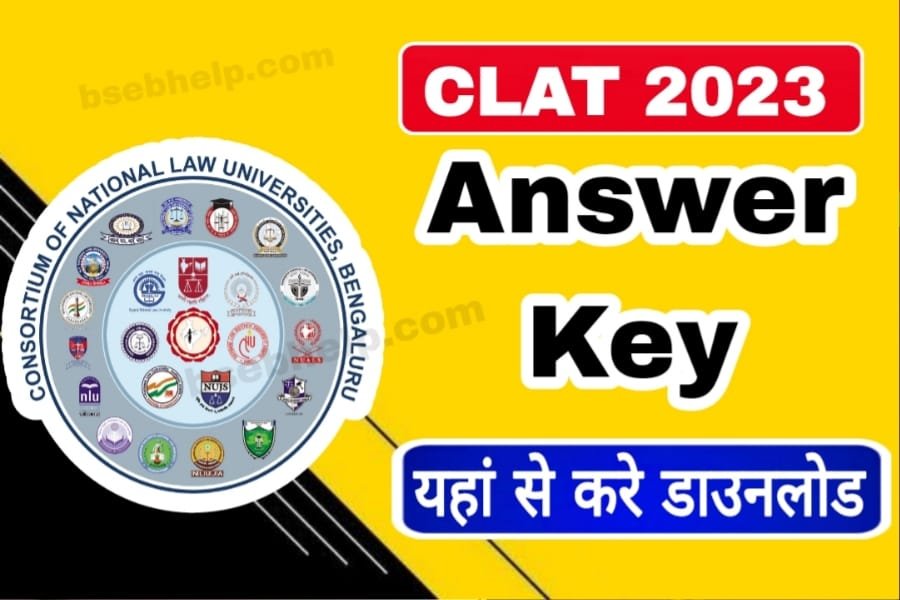 CLAT 2023 Answer Key